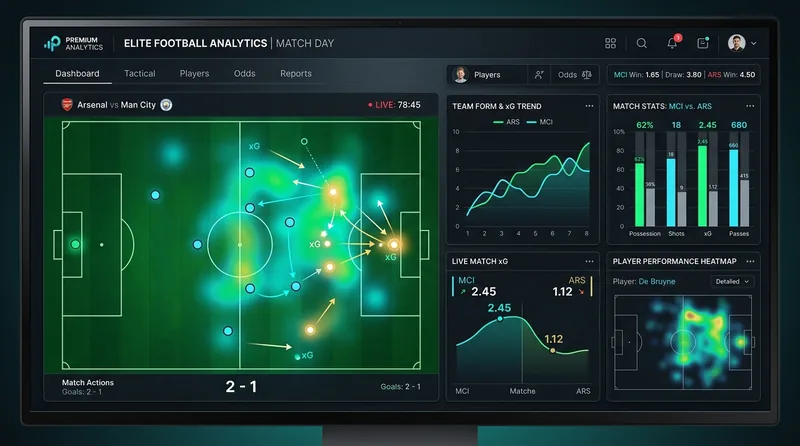 Napi sportfogadási tippek és várható gólok xG statisztikai elemzése